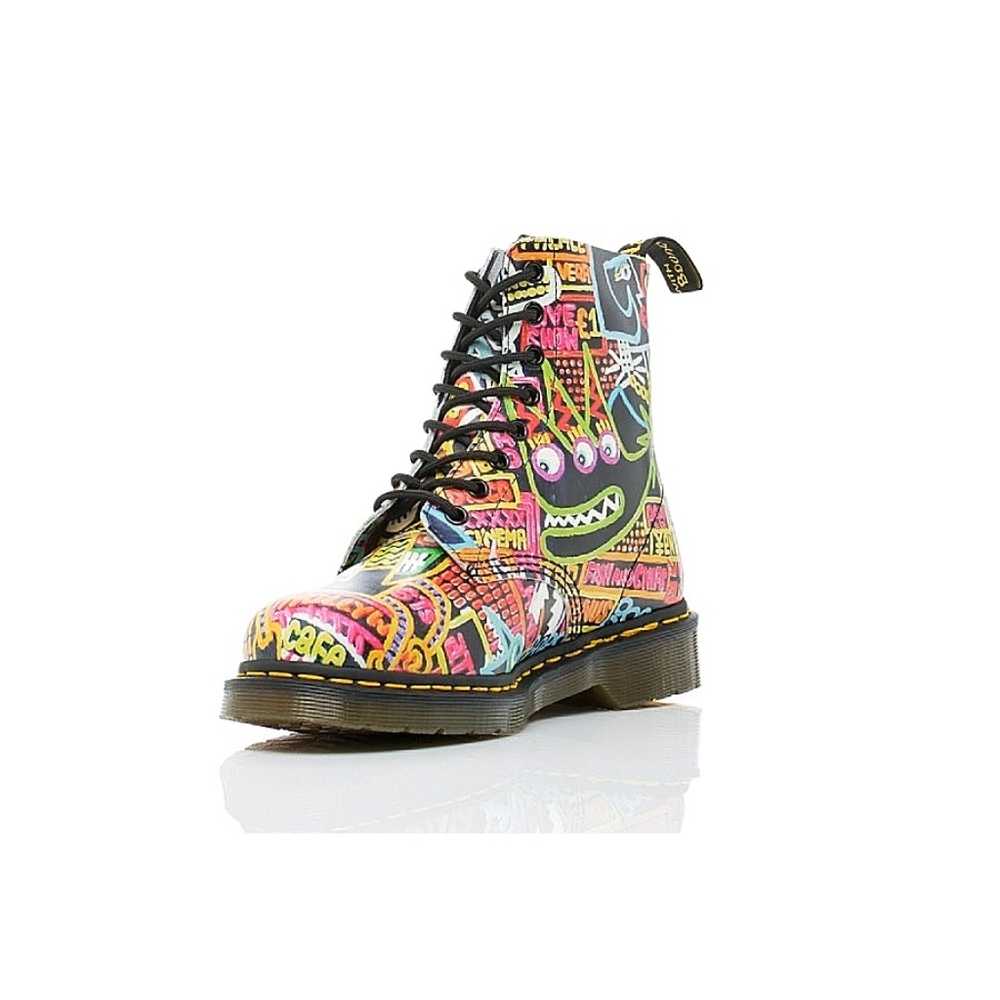 RARE Dr Martens x Mark Wigan 1460 Neon Bright Comic Book Graphic Limited…